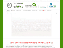 Tablet Screenshot of champions-of-the-flyway.com